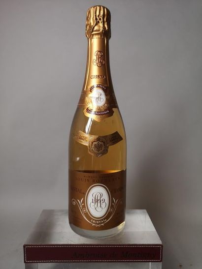 null 1 bouteille CHAMPAGNE CRISTAL de ROEDERER 1999