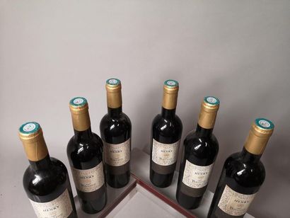 null 6 BOUTEILLES 50 Cl. VIN PASSERILLE - Domaine HENRY 1997