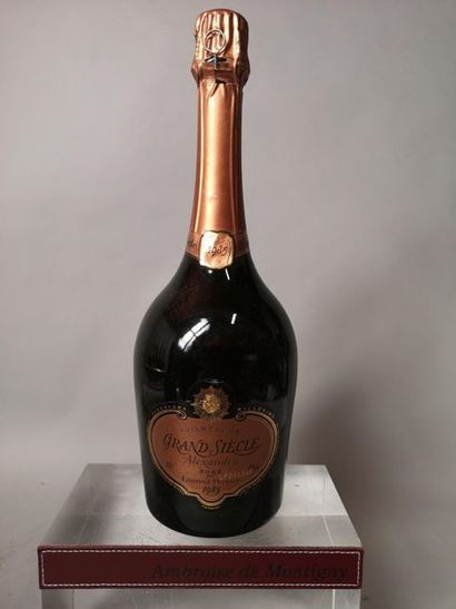 null 1 bouteille CHAMPAGNE LAURENT PERRIER Grand Siècle Cuvée "Alexandra" rosé 1...