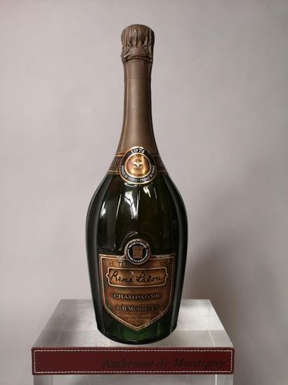 null 1 bouteille CHAMPAGNE MUMM "René Lalou" 1971