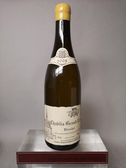 null 1 bouteille CHABLIS Grand cru "Blanchot" - RAVENEAU 2008
Cire légèrement ab...