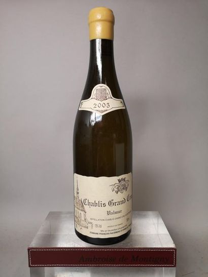 null 1 bouteille CHABLIS Grand cru "Valmur" - RAVENEAU 2005