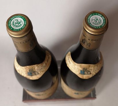 null 2 bouteilles BIENVENUES BÂTARD Montrachet - Henri CLERC 1990 


Etiquettes ...