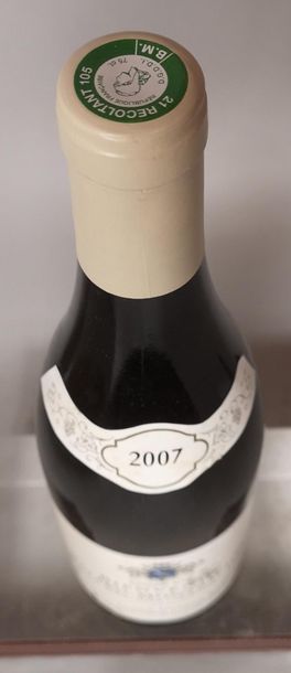 null 1 bouteille BIENVENUES BATARD MONTRACHET Grand cru - Ramonet 2007
Etiquette...