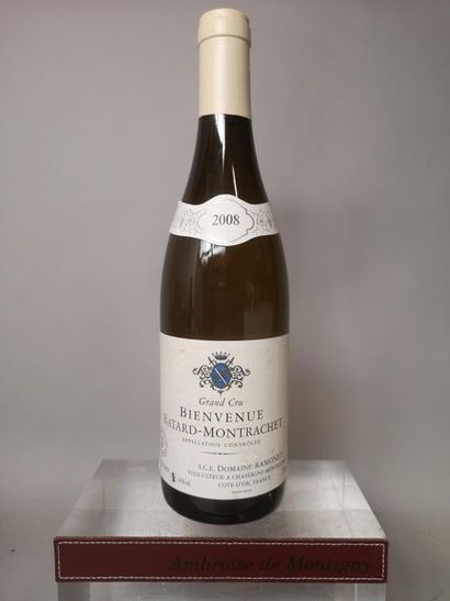 null 1 bouteille BIENVENUES BATARD MONTRACHET Grand cru - Ramonet 2008
Etiquette...