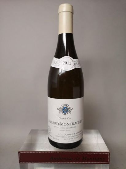 null 1 bouteille BATARD MONTRACHET Grand Cru - Ramonet 2012