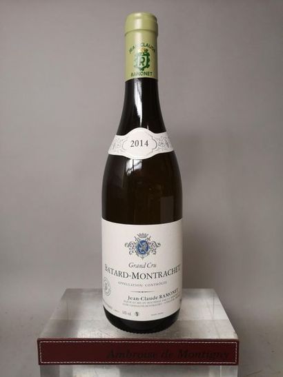 null 1 bouteille BATARD MONTRACHET Grand Cru - Ramonet 2014