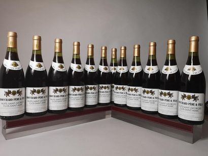 null 12 bouteilles NUITS St. GEORGES "Clos Saint-Marc" - Bouchard Père et Fils 1982

Niveaux...