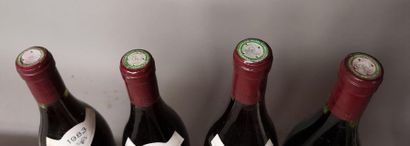 null 4 bouteilles POMMARD 1er cru "Rugiens" - Michel GAUNOUX 1983

Etiquettes légèrement...