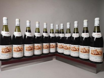 null 12 bouteilles VOLNAY 1er cru CHANLIN - CHÂTEAU de BEAUNE - BOUCHARD P&F 1979

Niveaux...