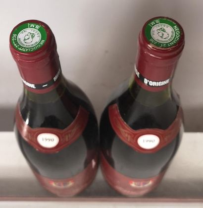 null 2 bouteilles VOSNE ROMANEE - Domaine P. GRUBER 1990 


Etiquette légèrement...