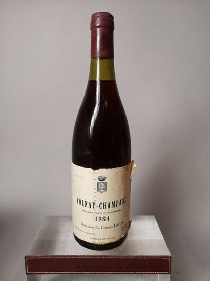 null 1 BOUTEILLE VOLNAY 1er cru "Champans" - Comtes LAFON 1984 


Etiquette tachée...