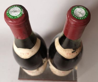 null 2 bouteilles CHAMBERTIN Grand cru - Domaine du CLOS FRANTIN 1979 


Etiquettes...