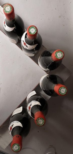null 6 bouteilles CHAMBERTIN Grand cru - BOUCHARD P&F 1980 


Etiquettes légèrement...