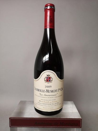 null 1 bouteille CHAMBOLLE MUSIGNY 1er cru "Les Amoreuses" - Robert GROFFIER 200...