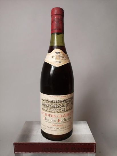 null 1 bouteille RUCHOTTES CHAMBERTIN Grand cru "Clos des Ruchottes" - Armand ROUSSEAU...