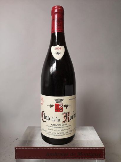 null 1 bouteille CLOS DE LA ROCHE Grand cru - Armand ROUSSEAU 2008