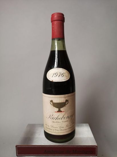 null 1 bouteille RICHEBOURG Grand cru - GROS FRERE & SŒUR 1976 


Etiquette légèrement...