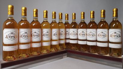 null 12 bouteilles CHÂTEAU DOISY VEDRINES - Sauternes 1998

Caisse bois.