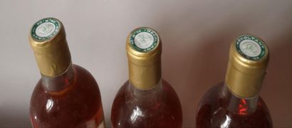 null 3 bouteilles CHÂTEAU GILETTE "Crème de tête" - René Médeville, Sauternes 1953...