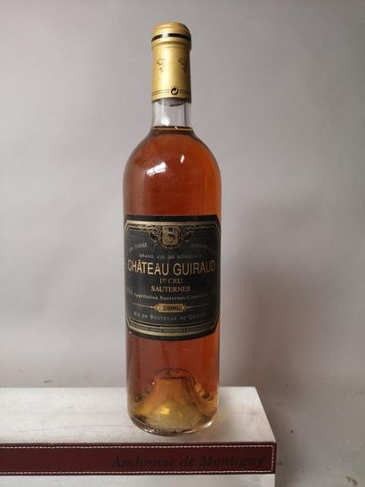 null 1 bouteille CHÂTEAU GUIRAUD - 1er Cc Sauternes 2000