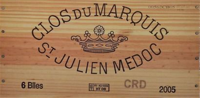 null 12 bouteilles de CLOS DU MARQUIS - Saint Julien 2005 


2 CAISSES BOIS D'ORIGINE...