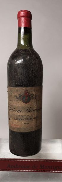 null 1 bouteille CHÂTEAU BEAUSEJOUR (Aujourd'hui "Becot") - 


1er Grand cru de Saint...