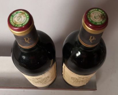 null 2 bouteilles CHÂTEAU GRUAUD LAROSE - 2ème GCC Saint-Julien 1986

Niveau légèrement...