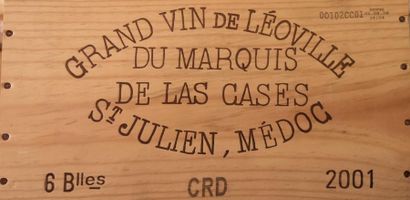 null 12 bouteilles de CHÂTEAU LEOVILLE LAS CASES - 2é Gcc Saint Julien 2001 


2...