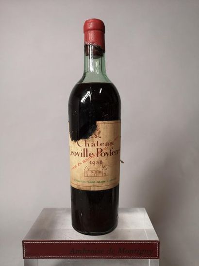 null 1 bouteille CHÂTEAU LEOVILLE POYFERRE - 2é Gcc Saint Julien 1938 


Etiquette...