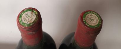 null 2 bouteilles CHÂTEAU PICHON au BARON de LONGUEVILLE - 2é Gcc Pauillac 1980 


Etiquettes...