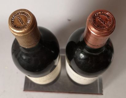 null 2 bouteilles BAHANS DE HAUT BRION Millèsimes 1986 et 1990

Etiquettes légèrement...