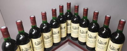 null 12 bouteilles CHÂTEAU COUDERT, Saint Emilion Grand Cru 1971