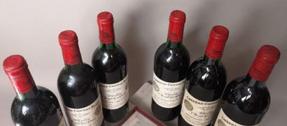 null 6 bouteilles CHÂTEAU CHEVAL BLANC - 1er Gcc(A) Saint Emilion 1980 


Etiquettes...