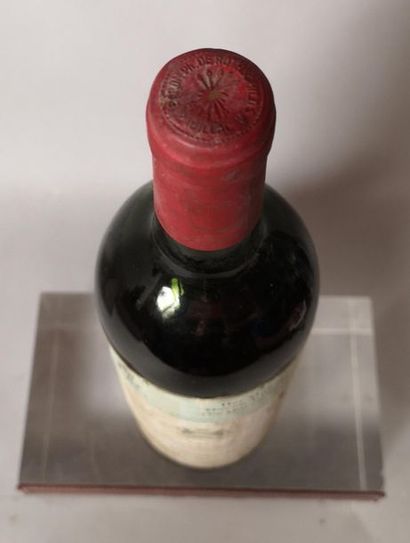 null 1 bouteille CHÂTEAU MOUTON ROTHSCHILD - 1er Gcc Pauillac 1977 


Etiquette légèrement...