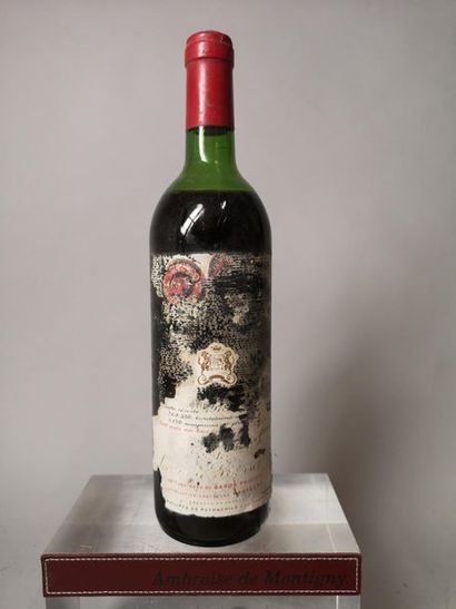 null 1 bouteille CHÂTEAU MOUTON ROTHSCHILD - 1er Gcc Pauillac 1978 


Etiquette abimée...