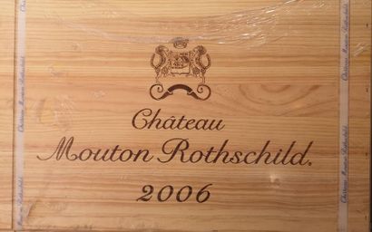 null 12 bouteilles de CHÂTEAU MOUTON ROTHSCHILD - 1er Gcc Pauillac 2006 


2 CAISSES...