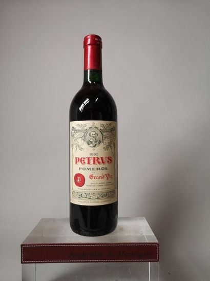null 1 bouteille PETRUS - Pomerol 1990