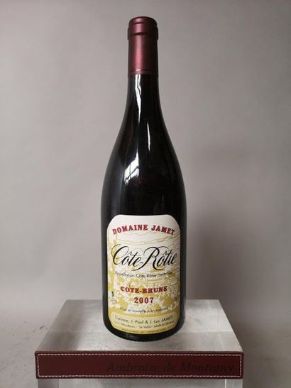 null 1 bouteille COTE ROTIE "Côte Brune" - Domaine JAMET 2007