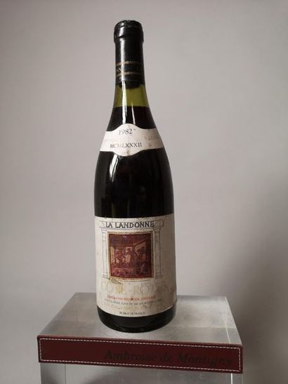 null 1 bouteille CÔTE-RÔTIE - La LANDONNE - GUIGUAL 1982

Etiquette légèrement t...