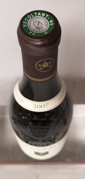 null 1 bouteille CHATEAUNEUF DU PAPE "Réserve des Celestin"- Henri BONNEAU 2007