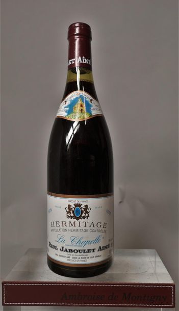 null 1 bouteille HERMITAGE "La Chapelle" - Jaboulet Ainé 1978