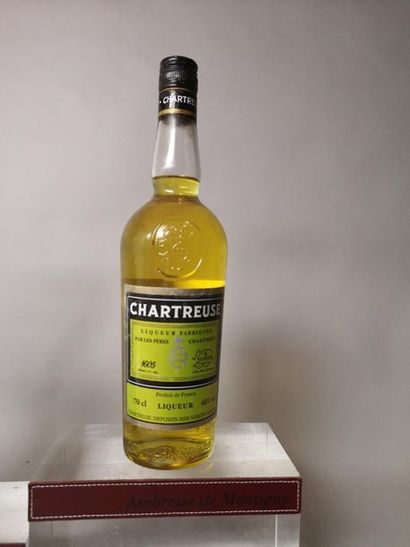 null 1 bouteille CHARTREUSE Jaune mise 2015
