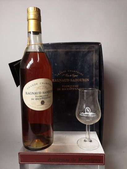 null 1 bouteille COGNAC Grande Champagne "Florilège du Bicentenaire" - RAGNAUD SABOURIN...