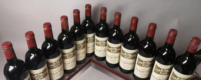 null 12 bouteilles CHÂTEAU La LOUVIERE - Pessac Léognan 1985


Caisse bois. 6 niveau...