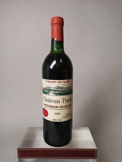 null 1 bouteille CHÂTEAU PAVIE - 1er Grand cru classé Saint Emilion 1989


Niveau...