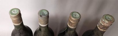 null 4 bouteilles CHÂTEAU SMITH HAUT LAFITTE - Gc Pessac Léognan 1977 


Etiquettes...