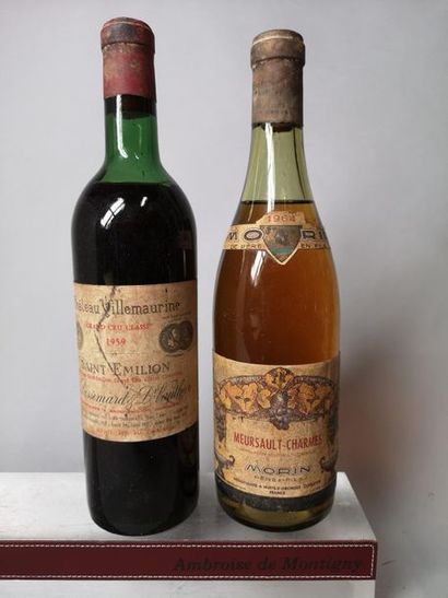 null 2 bouteilles VINS ANCIENS BORDEAUX ET BOURGOGNE


1 CHÂTEAU VILLEMAURINE - Grand...