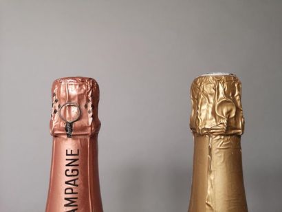 null 4 bouteilles CHAMPAGNES DIVERS A VENDRE EN L'ETAT 


1 CRISTAL de ROËDERER 1949...