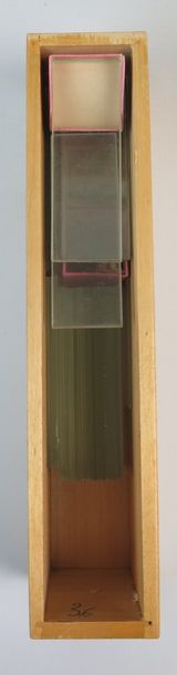 null NACHET Paris.

Microscope dans une caisse en bois.

H_33 cm 